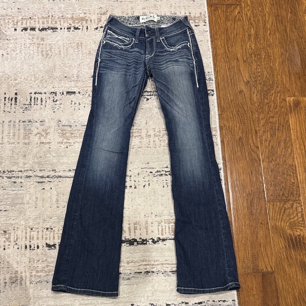 Ariat Women's Dark Blue Boot Cut Jeans